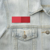 Split Tomato Red Individuelle Name Tag Namensschild (Beispiel)
