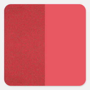 Split Tomato Red Matte Sticker – Individuelles Aus