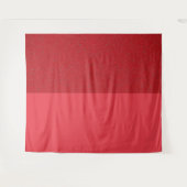 Split Tomato Red Noise Wall Tapestry - Anpassen Wandteppich (Vorderseite (Horizontal))