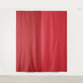 Split Tomato Red Noise Wall Tapestry - Anpassen Wandteppich (Vorderseite)