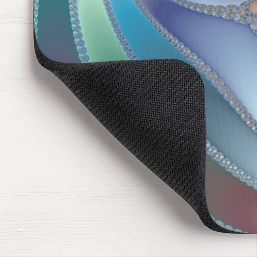 Split Tunnel - Fraktal Mousepad (Ecke)