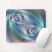 Split Tunnel - Fraktal Mousepad (Mit Mouse)