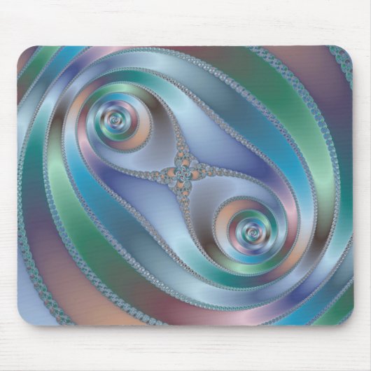 Split Tunnel - Fraktal Mousepad (Vorne)