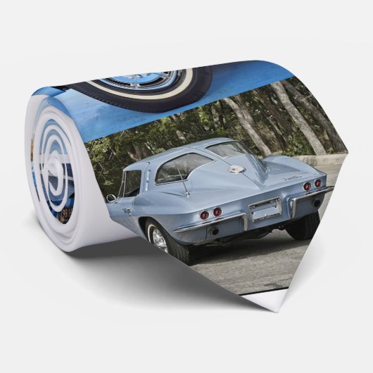 Split Window Corvette cravat! Krawatte (Gerollt)