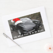 Split Window Rechteckiger Aufkleber (Umschlag)