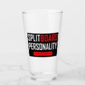 Splitboard-Persönlichkeit Glas (Vorderseite)