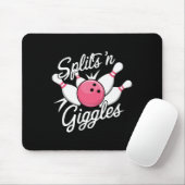 Splits N Giggles Bowling Bowler Bowling Ball und P Mousepad (Mit Mouse)