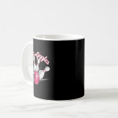 Splits N Giggles Funny Bowling Bowler Bowling Ball Kaffeetasse (Vorderseite Links)