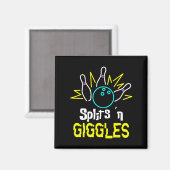 Splits n Giggles Magnet (Vorderseite/Rückseite)