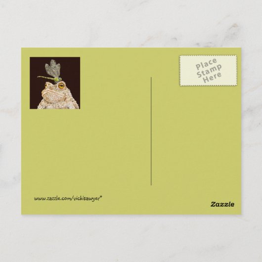 Splitter auf der Postkarte (Rückseite)