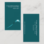 Splitter-hoch entwickelte Visitenkarteschablone Visitenkarte (Vorne/Hinten)