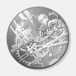 Splitter steampunk Uhrgänge Magnet