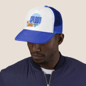 Sploot Life Corgi Dog Funny Blue Hat Truckerkappe (Beispiel)