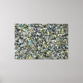 SPLT_001, Action-Spritzer-Malerei Leinwanddruck (Vorderseite)