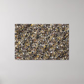 SPLT_002, Action-Spritzer-Malerei Leinwanddruck (Vorderseite)