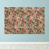 SPLT_24_005, Action Spritzer Painting Leinwanddruck (Insitu (Holzboden))