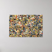 SPLT_24_006, Action-Spritzer-Malerei Leinwanddruck (Vorderseite)