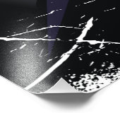 Splügen Schweiz Skiposter Fotodruck (Ecke)