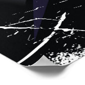 Splügen Schweiz Skiposter Poster (Ecke)