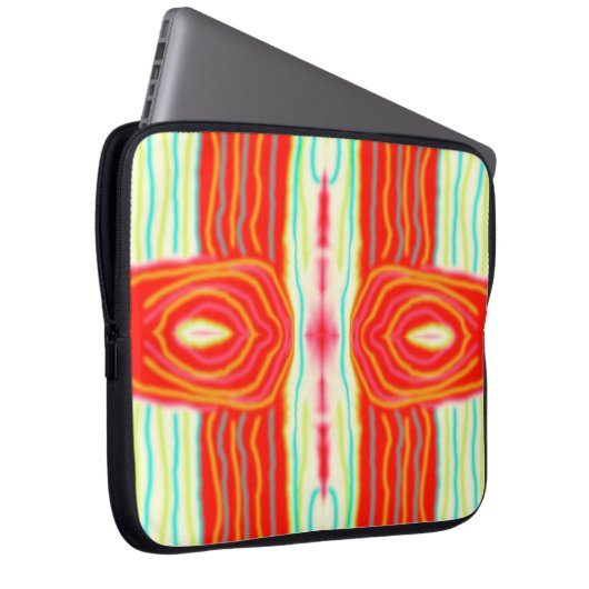 Splurge, Doppeldoodle. Laptopschutzhülle (Vorne Rechts)