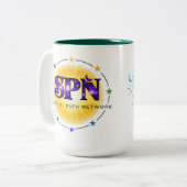SPN Sicht auf das Leben Zweifarbige Tasse (Vorderseite Links)