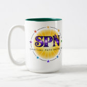 SPN Sicht auf das Leben Zweifarbige Tasse (Links)