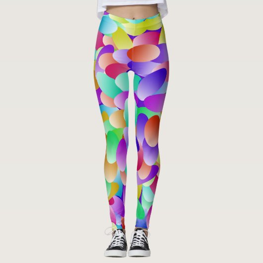 SPNP_Bubbless gedruckte Leggings (Vorderseite)