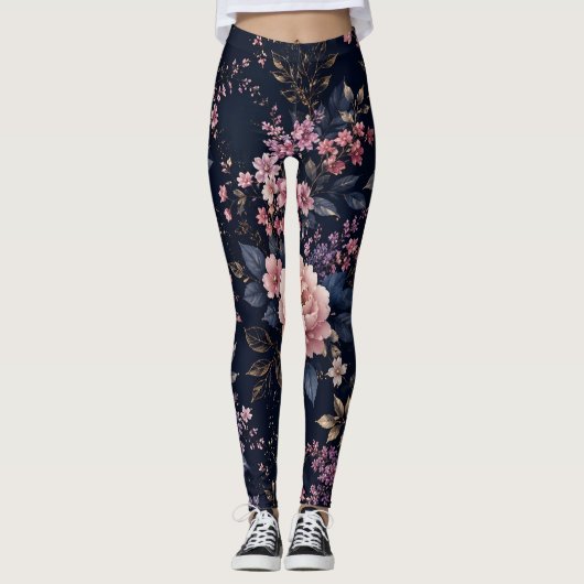 SPNP_Floral_ Leggings (Vorderseite)