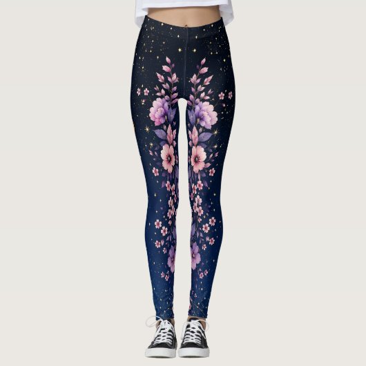 SPNP_Floral_Leggings Leggings (Vorderseite)