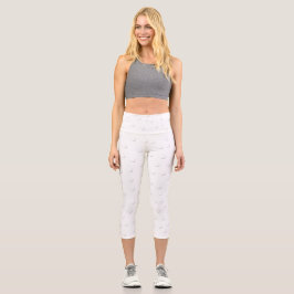 spnp_Hoch geschnittene Caprihosen Capri Leggings