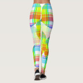 SPNP_Karo gedruckte Leggings (Rückseite)
