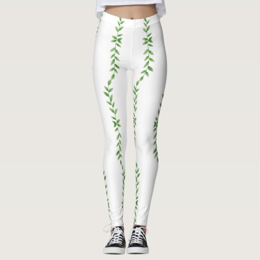 SPNP_Leaf Pattern Leggings (Vorderseite)