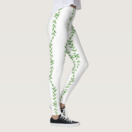 SPNP_Leaf Pattern Leggings (Rechts)