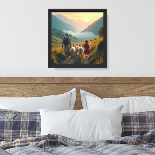 SPNP_Premium Leinwand (Insitu (Schlafzimmer))