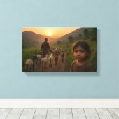 SPNP_Premium Wrapped Canvas Leinwanddruck (Insitu (Holzboden))