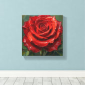 SPNP_Rose_Premium eingewickelte Leinwand (Insitu (Holzboden))