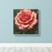 SPNP_Rose_Premium eingewickelte Leinwand (Insitu (Holzboden))