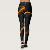 SPNP_Schwarze Sterne Leggings (Rückseite)