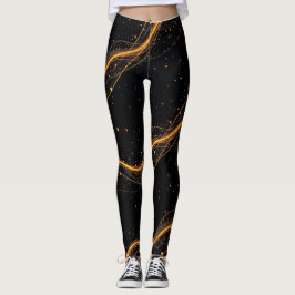 SPNP_Schwarze Sterne Leggings