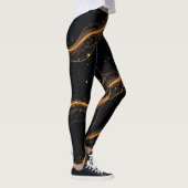SPNP_Schwarze Sterne Leggings (Rechts)