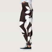 SPNP_Weiße Leggings mit Blättern (Links)