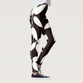 SPNP_Weiße Leggings mit Blättern (Rechts)