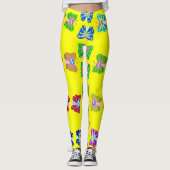 SPNP_Yellow Butterfly Leggings (Vorderseite)