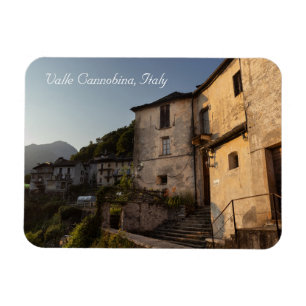 Spoccia Sunset, Valle Cannobina, Italien Magnet