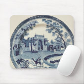 Spode blaue und weiße Platte, c.1815 Mousepad (Mit Mouse)