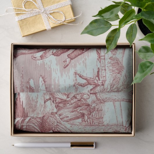 Spode Limited Ed Weihnachtsbild Seidenpapier (Geschenk)