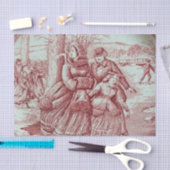 Spode Limited Ed Weihnachtsbild Seidenpapier (Handwerk)