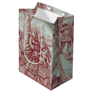 Spode Limited Edition Weihnachtsbild Mittlere Geschenktüte