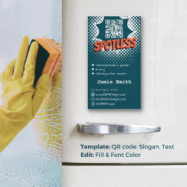 Spoelloses Blau: Kundenspezifische Reinigung von H Magnetische Visitenkarte