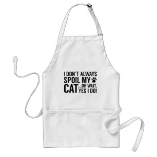 Spoil meine Katze Schürze